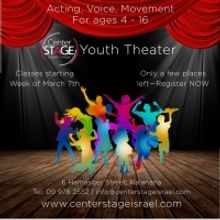 Center Stage Israel Launches Youth Theater Classes