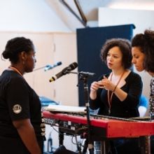 Photo Flash: Inside Rehearsal For CHIAROSCURO at Bush Theatre