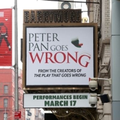 Up on the Marquee: PETER PAN GOES WRONG