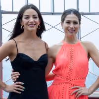 Photos: CHICAGO Stars Bianca Marroquín & Ana Villafañe Light Up the Empire State…