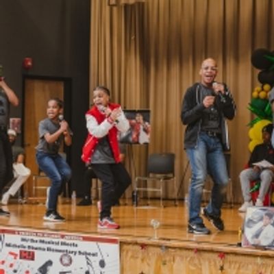 Photos/Video: MJ Cast Celebrates Black History Month with Students at Michelle Obama Elementary School