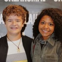 Photo Flash: Gaten Matarazzo Visits OKLAHOMA!