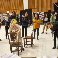 Photo Flash: Go Inside Rehearsals for THE WELKIN at the National Theatre