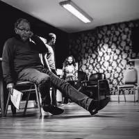 Photo Flash: First Look at Patrick Ryecart in Rehearsal for A CHRISTMAS CAROL at The…