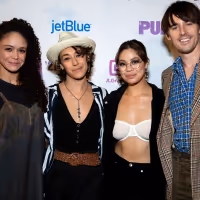 Photos: Ari'el Stachel, Reeve Carney, Eva Noblezada and More Attend the Public…
