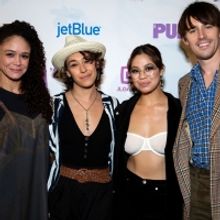 Photos: Ari'el Stachel, Reeve Carney, Eva Noblezada and More Attend the Public Theate