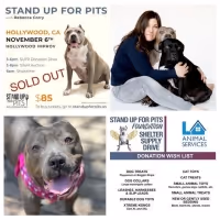 Rebecca Corry Stands Up For Pits At Hollywood Improv