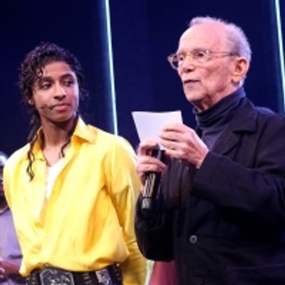 Photos: Joel Grey Presents Myles Frost His Theatre World Award Onstage at MJ THE MUSICAL