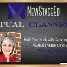 New Stage Theatre Presents Build Your Book: Musical Theatre 101