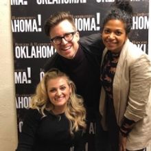 Photo Flash: Gavin Creel Visits OKLAHOMA!