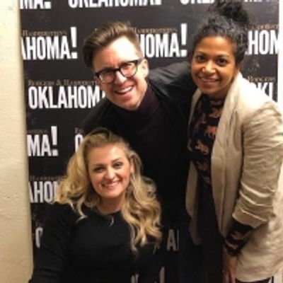 Photo Flash: Gavin Creel Visits OKLAHOMA!