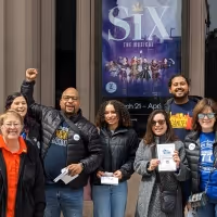 Photos: Inside Actors' Equity Association's Unite the Road Campaign at SIX, FROZEN &…