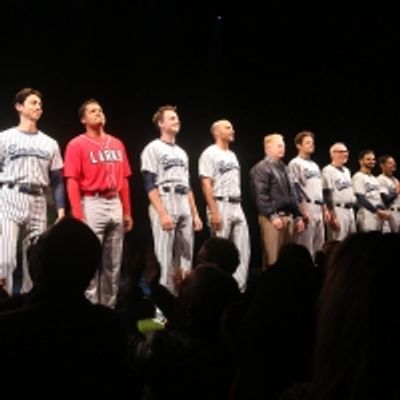 Photos: Inside TAKE ME OUT&#039;s Opening Night Curtain Call