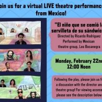 Northern Michigan University Group Performs EL NINO QUE SE COMIO LA SERVILLETA DE SU…