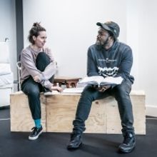 Photo Flash: Inside Rehearsals for Lucy Prebble's THE EFFECT at the Boulevard Theatre