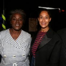 Photos: Tracee Ellis Ross Visits the Cast of DEATH OF A SALESMAN