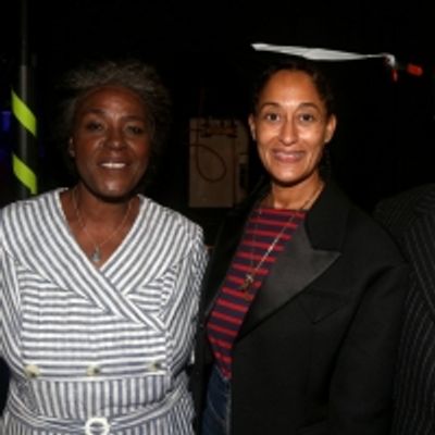 Photos: Tracee Ellis Ross Visits the Cast of DEATH OF A SALESMAN