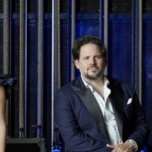 Julie Lea Goodwin and Daniel Belle Star in AN ENCHANTED EVENING for Riverside Theatre