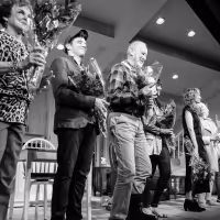 Photo Coverage: GRAND HORIZONS Cast Takes Opening Night Bows!