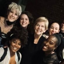 Photo: Senator Elizabeth Warren Attends 1776 At American Repertory Theater