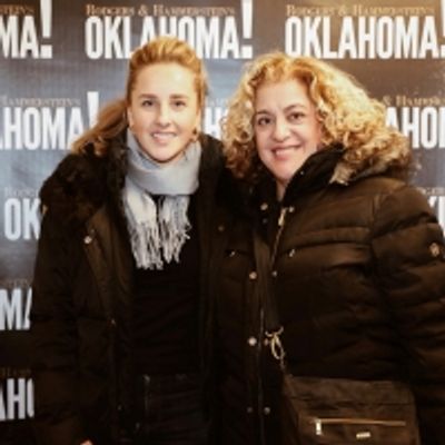 Photo Flash: Jeanna de Waal and Neil deGrasse Tyson Visit OKLAHOMA!