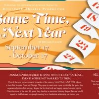 SAME TIME, NEXT YEAR Comes to Riverbank Theatre