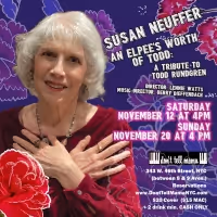 Susan Neuffer Returns to Don't Tell Mama With AN ELPEE'S WORTH OF TODD
