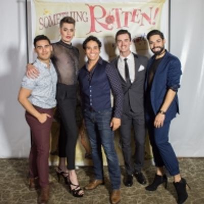 Photo Flash: Inside Opening Night of SOMETHING ROTTEN! at the Marriott Theatre