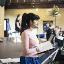 Photo Flash: Take a Look at Pictures From Rehearsals of The Snow Queen Opening at the