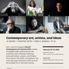 Hawai'i Contemporary Announces Art Summit 2021