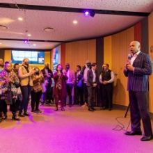 Photos: Mayor Eric Adams Speaks at The New Victory Theater