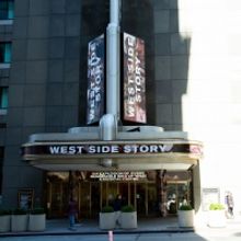Photo Coverage: WEST SIDE STORY Marquee Goes Live on Broadway