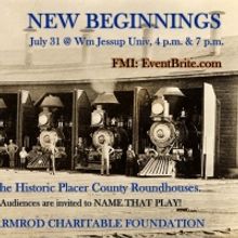 NEW BEGINNINGS Will Be Performed at Placer Rep This Month