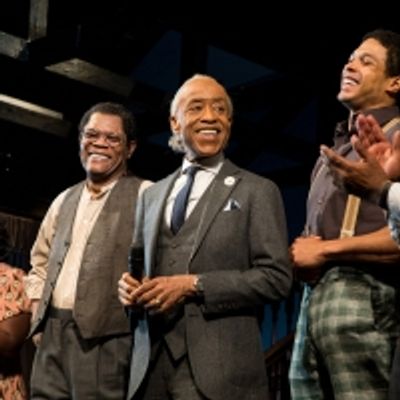 Photos: Reverend Al Sharpton Surprises Samuel L. Jackson With Birthday Cake at THE PIANO LESS