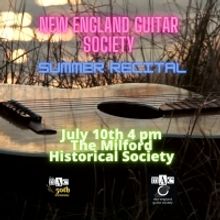New England Guitar Society Summer Recital Set For This Weekend