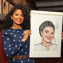 Photo Coverage: Rebecca Naomi Jones Receives Portrait at Sardi's