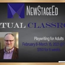 New Stage Theatre Hosts Playwriting for Adults with Joe Frost
