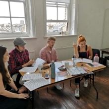 Photo Flash: Inside Rehearsal For I WISH MY LIFE WERE LIKE A MUSICAL