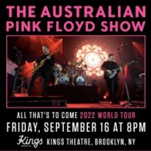 The Australian Pink Floyd Show Comes to the Kings Theatre in September