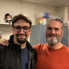 Photo Flash: Lin-Manuel Miranda Visits FIDDLER ON THE ROOF IN YIDDISH