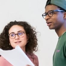 Photo Flash: In Rehearsal with Yasmin Paige and Simon Manyonda for ACTUALLY