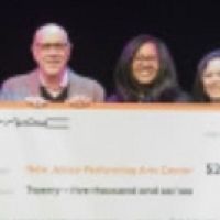 NJPAC Presented With Check $25,000 From M•A•C Cosmetics On Behalf Of The Estate Of…