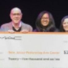 NJPAC Presented With Check $25,000 From M•A•C Cosmetics On Behalf Of The Estate O