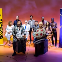 Photos: Casts of THE LION KING & ALADDIN Reunite at the New Amsterdam Theatre