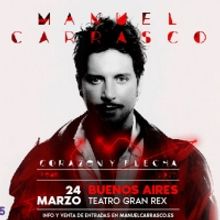 Manuel Carrasco Comes to Teatro Gran Rex This Week