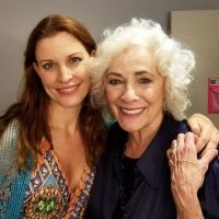 Photo Flash: Rachel York And Carolee Carmello Visit Betty Buckley As She Departs…