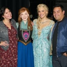 Photo Flash: Kristen Anderson-Lopez & Robert Lopez Visited FROZEN North American…