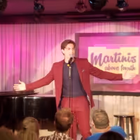 Photo Flash: Derek Klena Takes The Stage At Martinis Above Fourth