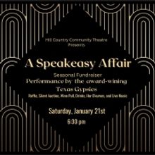 HCCT Announces Public Fundraising Event A SPEAKEASY AFFAIR