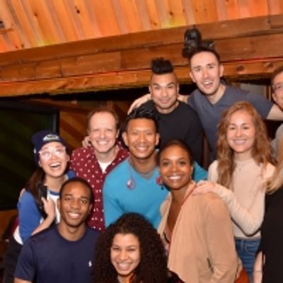Photo Exclusive: The Cast of INTO THE WOODS Sings 'Carols For a Cure'